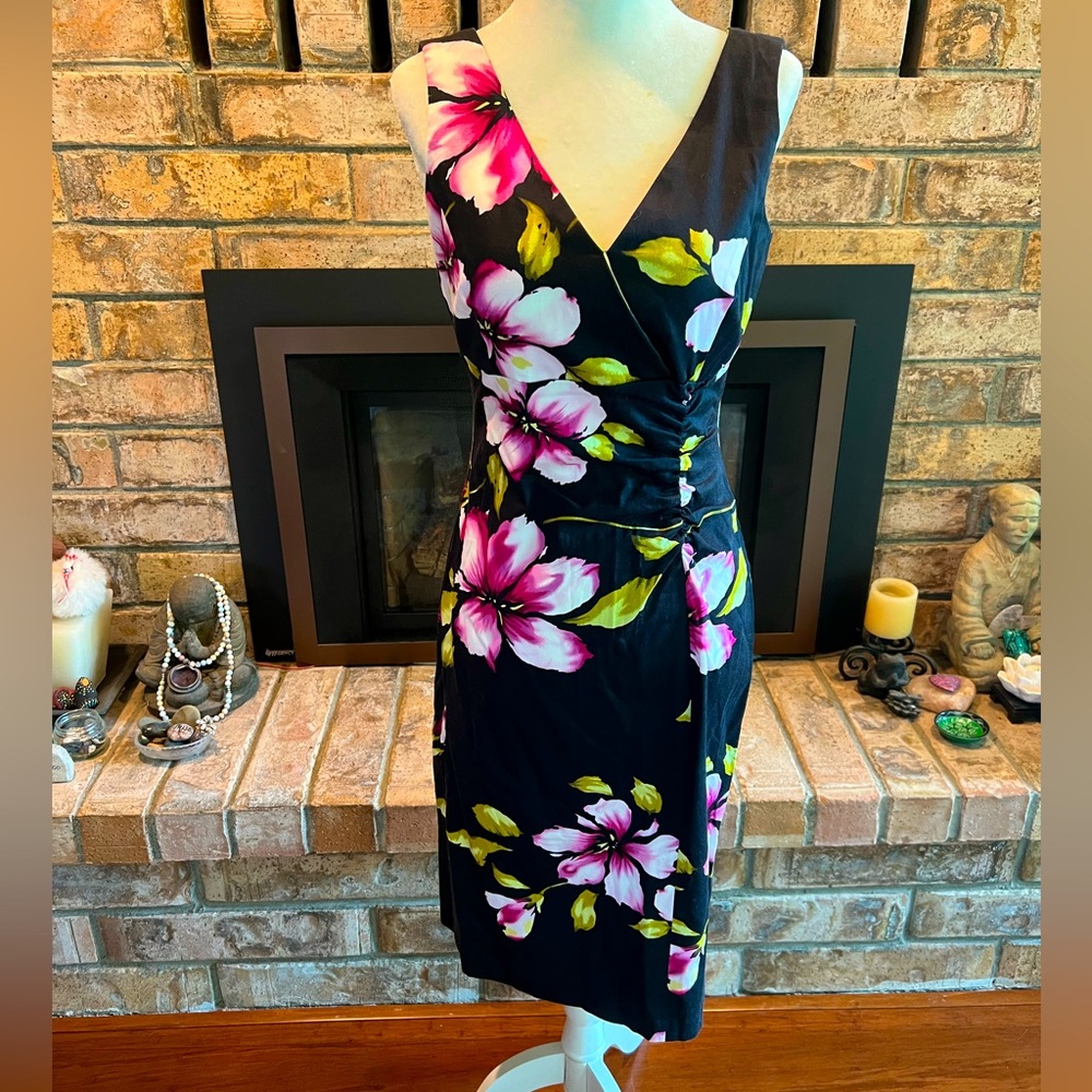 Donna Ricco Floral Dress